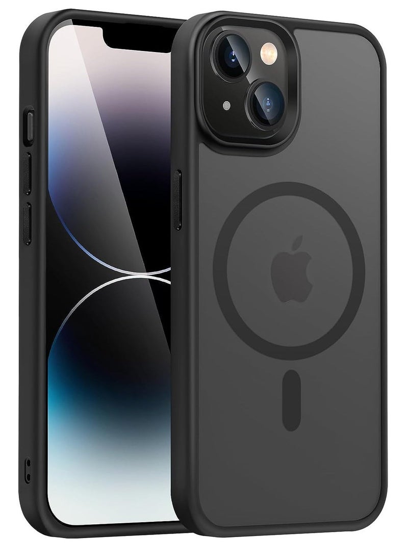 Mobile Phone Case for iPhone 14 Case, iPhone 13 Case, Compatible with MagSafe Translucent Matte Protective Case, Shockproof Scratch-Resistant Protective Case, Matte Mobile Phone Case iPhone