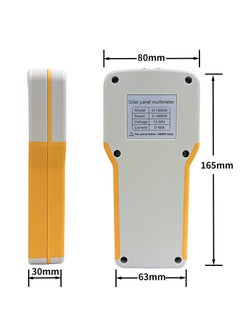 Generic Solar Panel Tester, 1600W Solar Panel Tester MPPT Photovoltaic Panel Multimeter, Upgraded with Ultra Clear LCD Display, Smart MPPT Tools for Testing Solar PV Panel Data and Troubleshooting  - Image 5