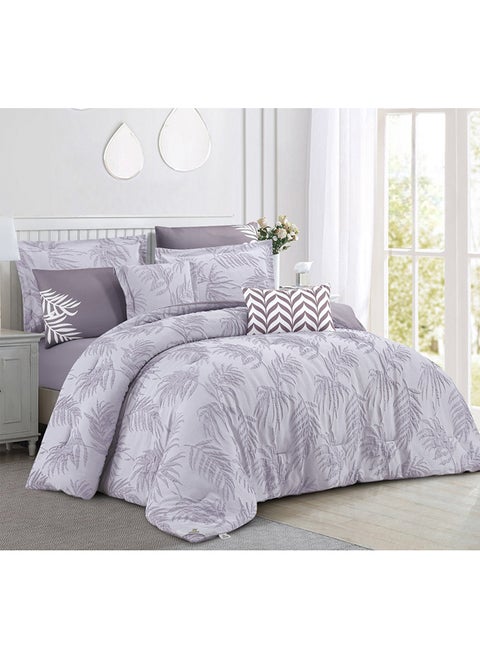 Quilt Set From Levore With A Durable And Soft Fabric And A Modern And Distinctive Pattern That Satisfies All Tastes 8 Pieces King Size