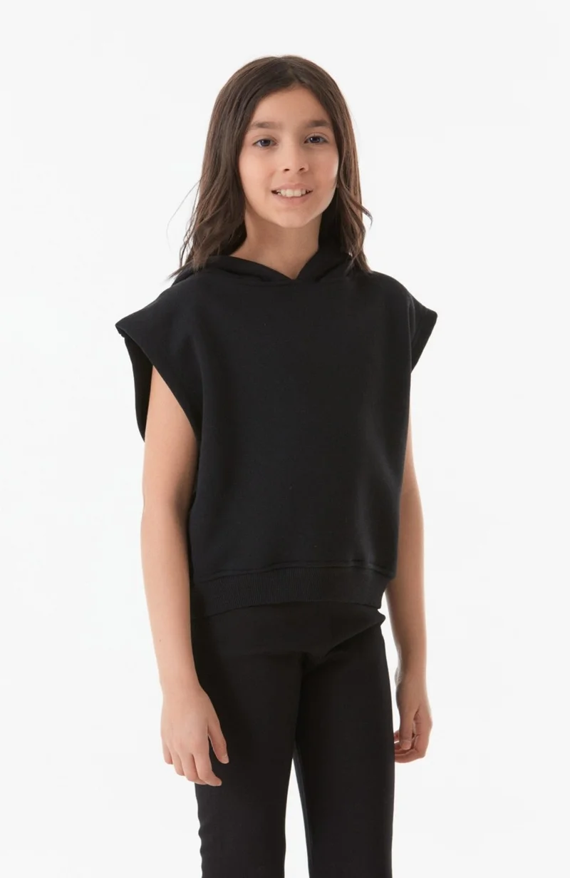 فولامودا Basic Hooded Girl's Sweatshirt