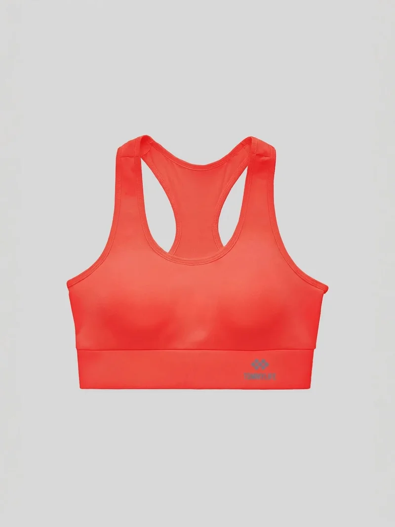 تومي لايف TOMMY Sleeveless Cropped Fitted Sports Top