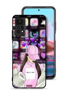 Tolwak Xiaomi Redmi Note 11 Pro 5G Protective Case Cover Anti Social Club  - Image 1
