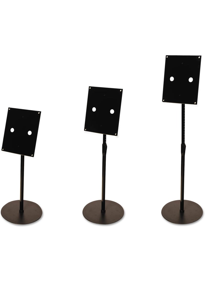 Deflecto Deflecto Telescoping Floor Sign Holder Adjustable 13 x 48 x 13  Black 790804  - Image 2