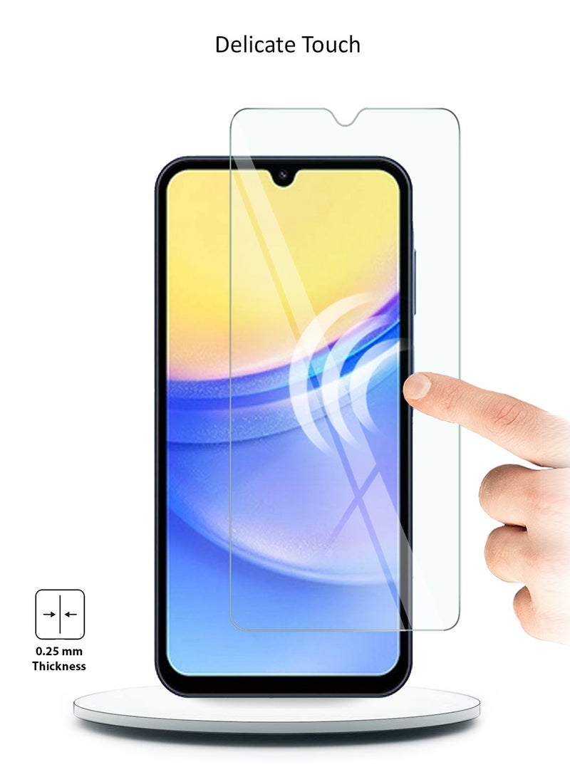 Wtech Samsung Galaxy A16 5G 2024 Premium Series Curved Edges 9H 2.5D Tempered Glass Screen Protector - Clear - Image 4