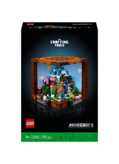 LEGO LEGO Minecraft The Crafting Table 21265 Building Toy Set (1195 Pieces)  - Image 2