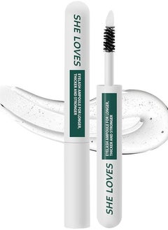 Advanced Eyelash Growth Serum 2-in-1, Lash Enhancing Serum with Vitamin B5 & E – Promotes Longer, Thicker Lashes and Doubles as a Mascara Primer for Added Volume, Length, and Curl
