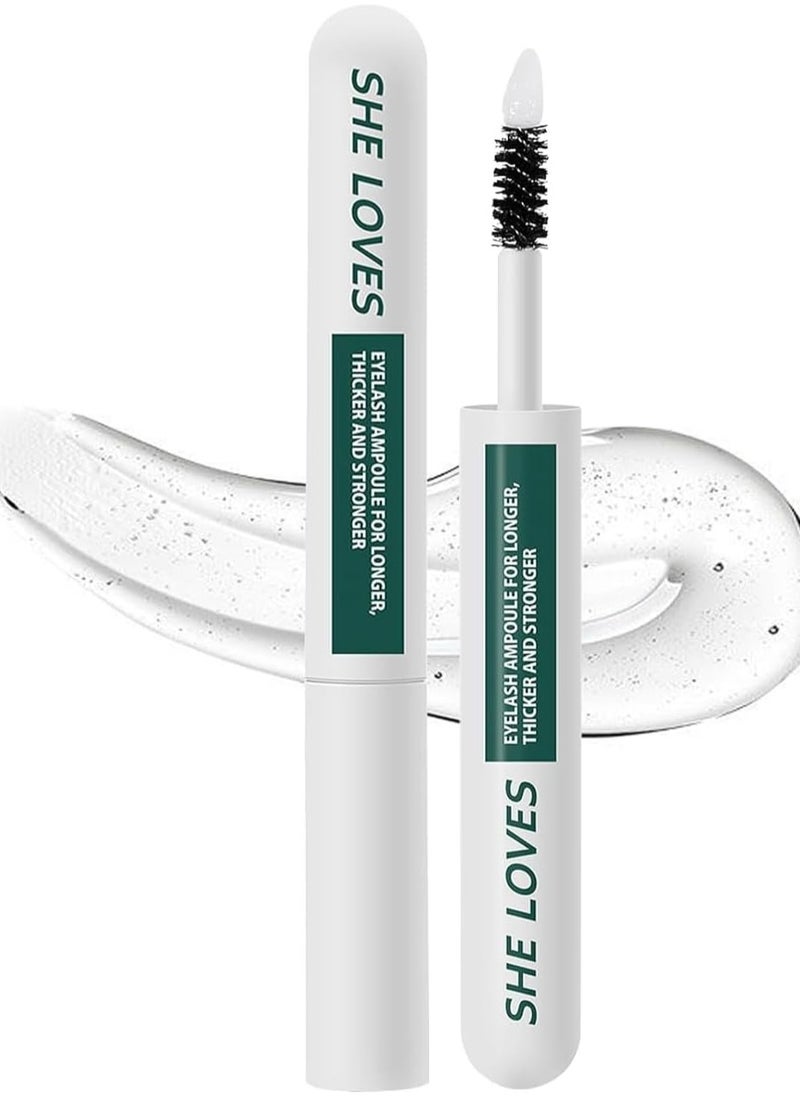 She Loves - Advanced Eyelash Growth Serum 2-in-1, Lash Enhancing Serum with Vitamin B5 & E – Promotes Longer, Thicker Lashes and Doubles as a Mascara Primer for Added Volume, Length, and Curl - Image 1