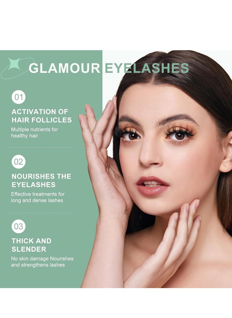 She Loves - Advanced Eyelash Growth Serum 2-in-1, Lash Enhancing Serum with Vitamin B5 & E – Promotes Longer, Thicker Lashes and Doubles as a Mascara Primer for Added Volume, Length, and Curl - Image 1