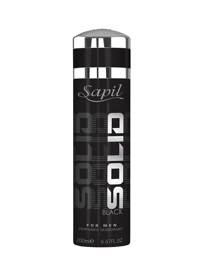 sapil - Solid Black Deo 200ml - Image 1