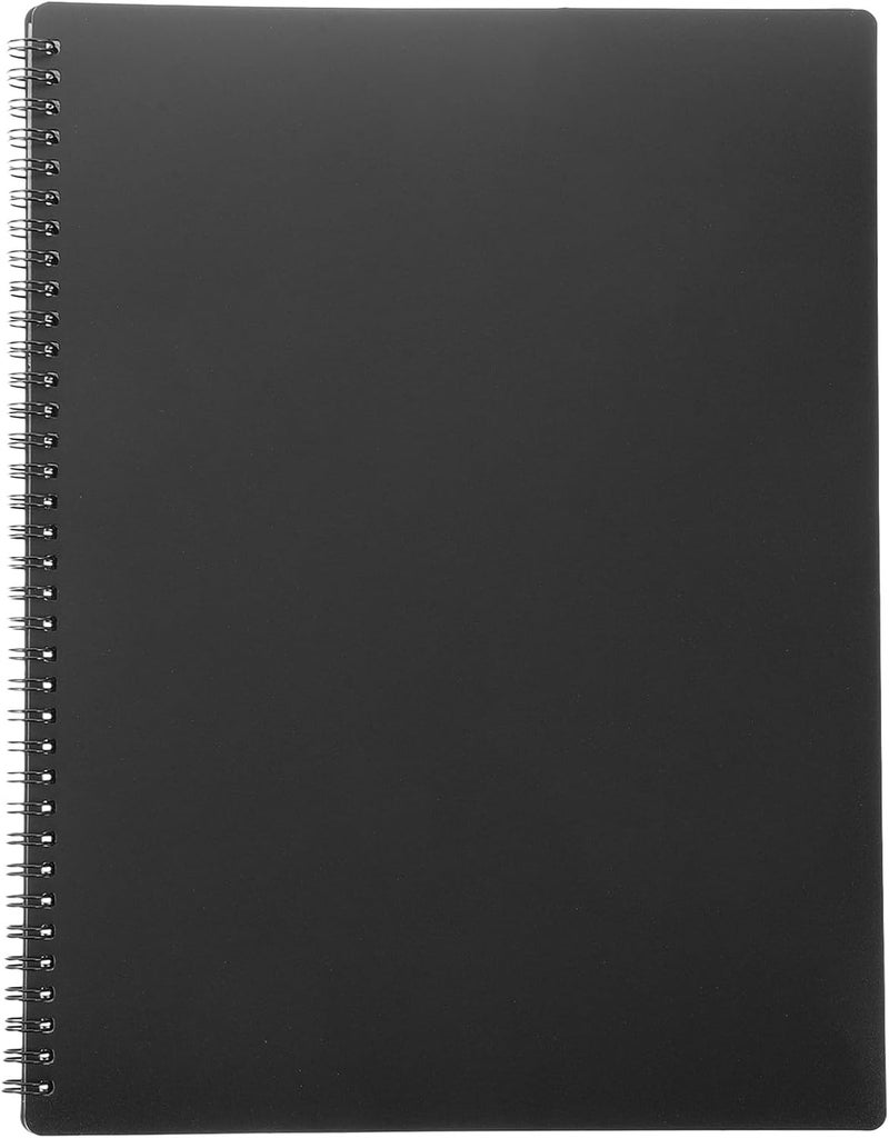 BESTonZON Music Folder for Band Musicians A4 Size Multi-Layer Sheet Music Folder 20 Double-Sided Black Insert Pages and Organization - Image 1