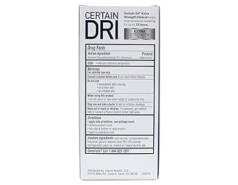Certain Dri Antiperspirant Solid for Excessive Perspiration17 oz - Image 4