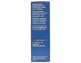 Certain Dri Antiperspirant Solid for Excessive Perspiration17 oz - Image 3