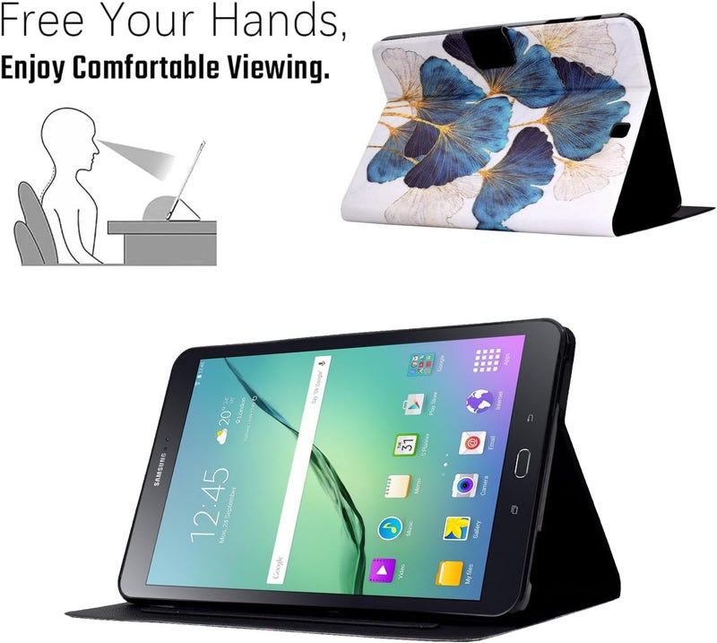 LSPCASA غلاف جهاز لوحي - متوافق مع Samsung Galaxy Tab S2 مقاس 9.7 بوصة حامل غلاف - قشرة واقية - Image 2
