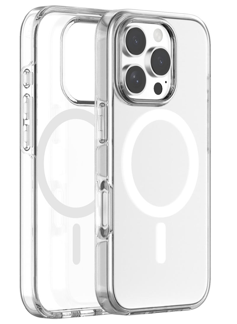 iOsuite 3 in 1 iPhone 16 Pro Max Full Protection Pack, Clear Mag Safe Case, Screen Protector, Lens Protector.  - Image 1