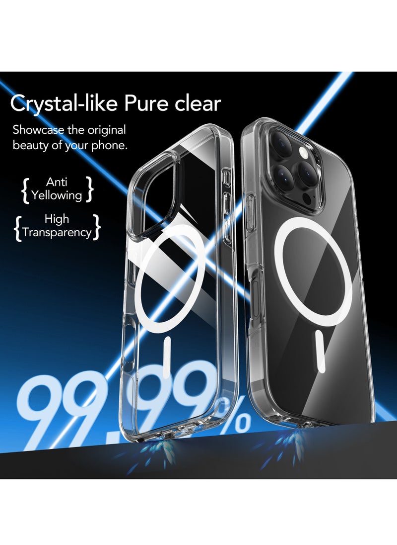 iOsuite 3 in 1 iPhone 16 Pro Max Full Protection Pack, Clear Mag Safe Case, Screen Protector, Lens Protector.  - Image 4