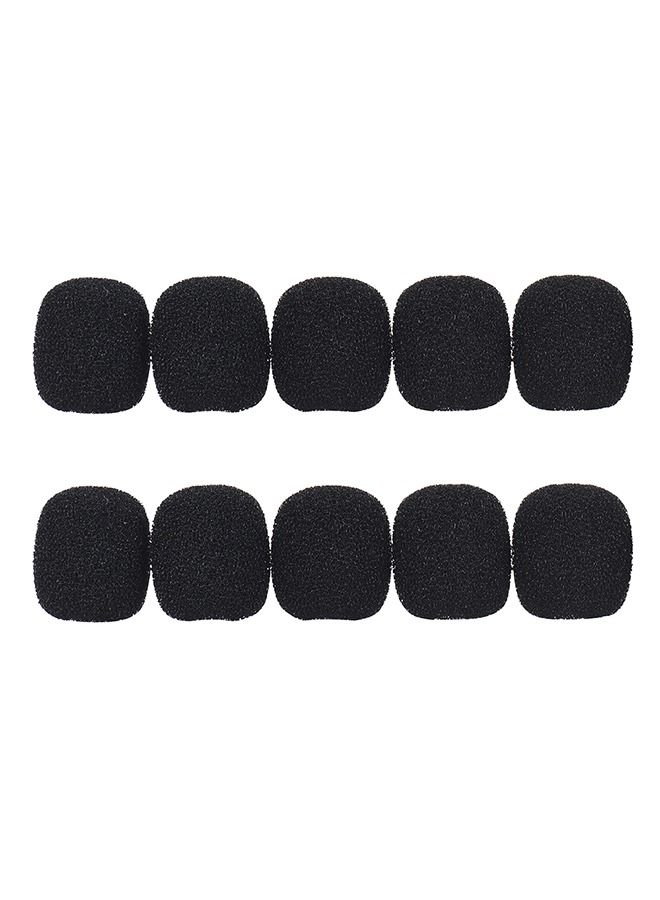 10-Piece Lapel Headset Microphone Windscreen Foam Cover  - Image 1