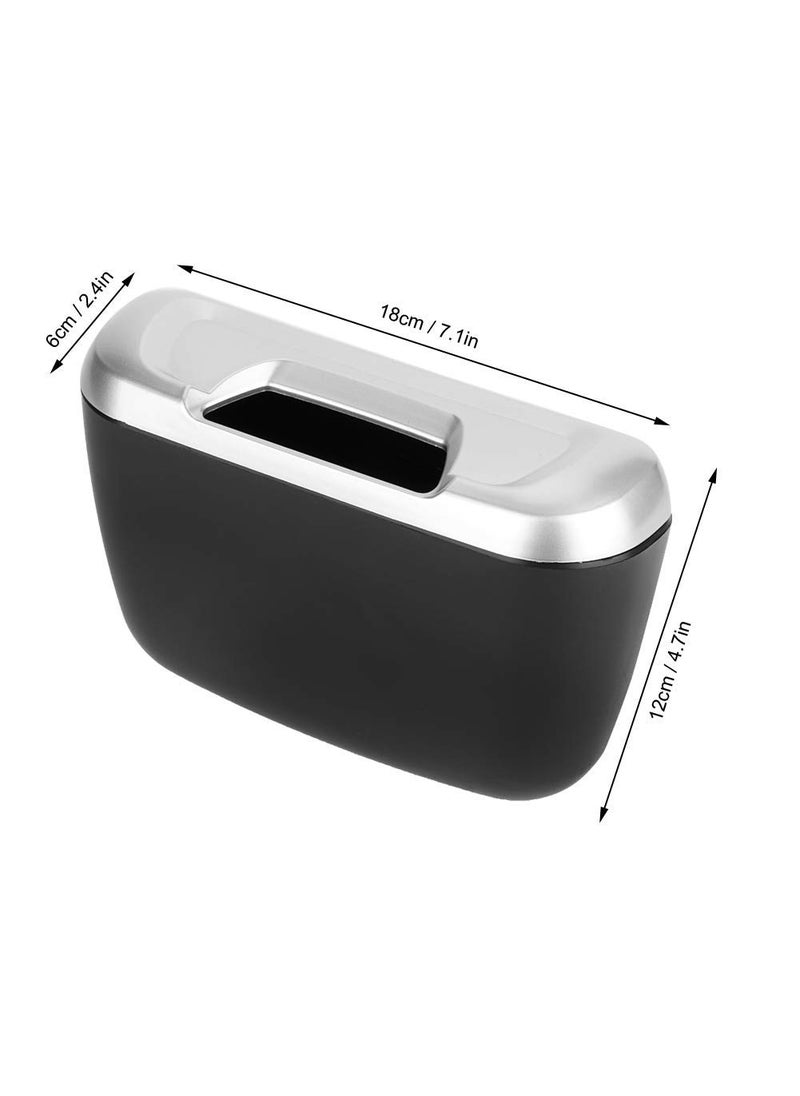EARTHCONE EARTHCONE Car DustbinMini Car Trash BinCompact Car Garbage BinCar Garbage CanCar Storage Bucket Trash BagDust Case Holder Bin Car Accessories Portable Dustbin 1Pcs  - Image 2