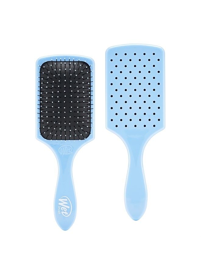 Wet Brush Wet-Brush Paddle Detangler Hair Brush - Sky - Comb for Women, Men and Kids - Wet or Dry - Removes Knots and Tangles, Best for Natural, Straight, Thick and Curly Hair – Pain Free for All Hair Types - Image 1
