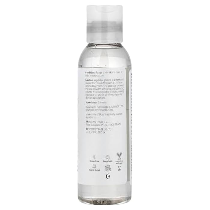 Now Foods Vegetable Glycerine, 118 ml - Image 2