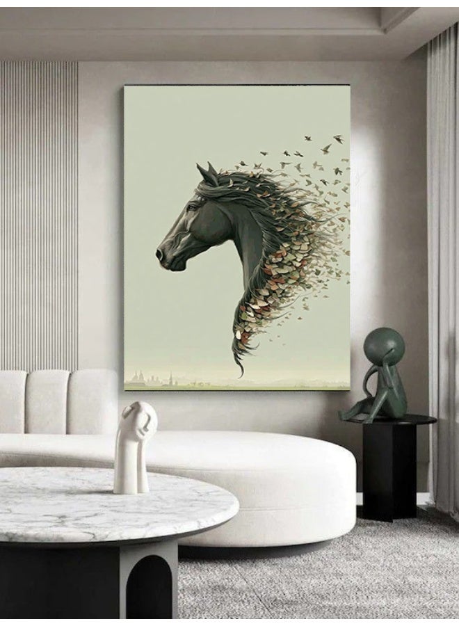 Wall panels measuring 40*60 with a black frame to decorate your home wall
