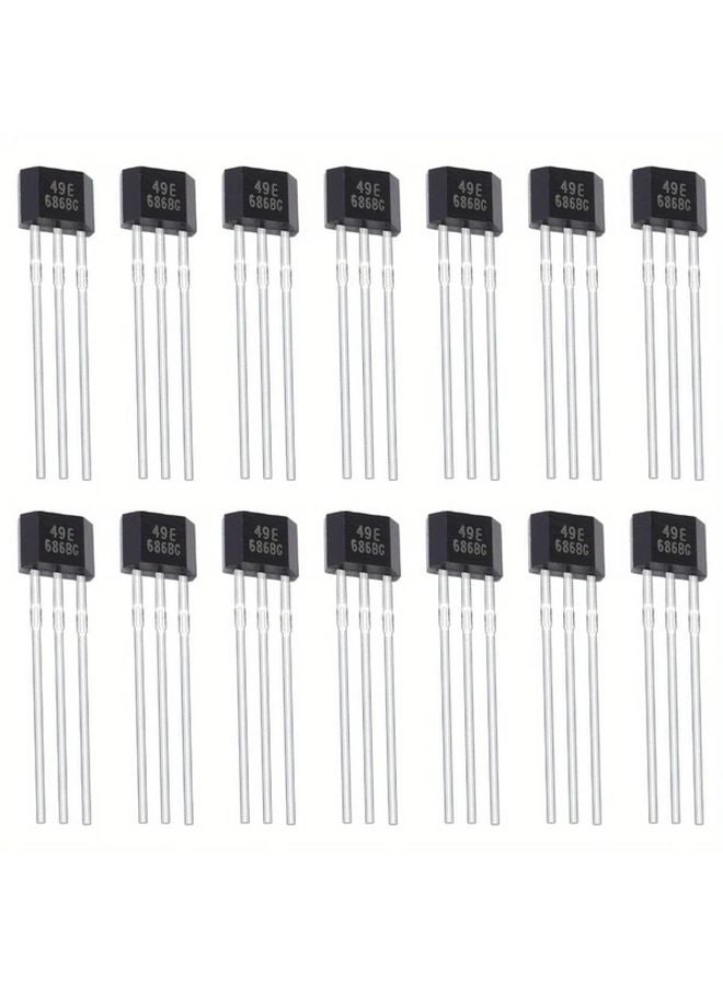 49E 20pcs TO 92S Hall Effect Sensor Magnetic Detector 3 Pins - Image 2