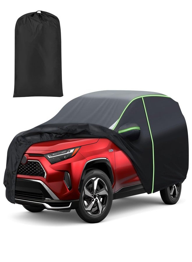 Mixsuper Liner غطاء سيارة Mixsuper Liner بست طبقات، مصمم خصيصًا لسيارة تويوتا RAV4 موديلات 1994-2023 و2024، مقاوم للماء لجميع الأحوال الجوية، يوفر حماية من المطر والشمس والأشعة فوق البنفسجية. - Image 1