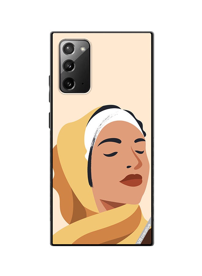 VR CREATIVE Protective Case Cover For Samsung Galaxy Note20 5G Cartoon Woman Shape Design Multicolour - Image 1