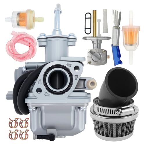 Carbman Carburetor Compatible with Yamaha Raptor 80 YFM80 YFM80R YFM50 ATV Quad Carby 2002-2008 Carb YFM100 Champ 100 1987-1991 Carb with Switch - Image 1