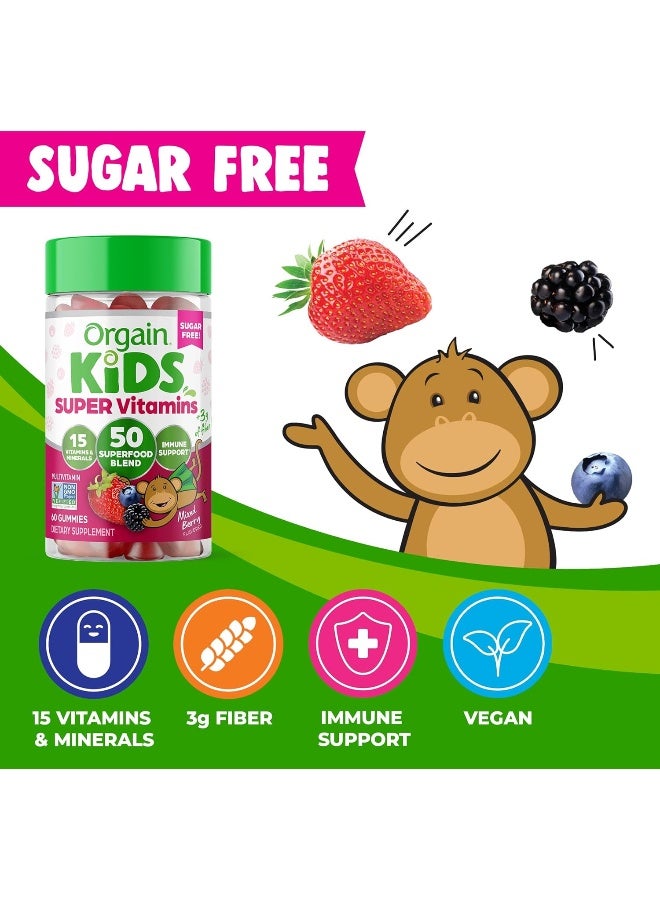 Orgain Kids Sugar Free Multivitamin Gummies for Kids - Image 3