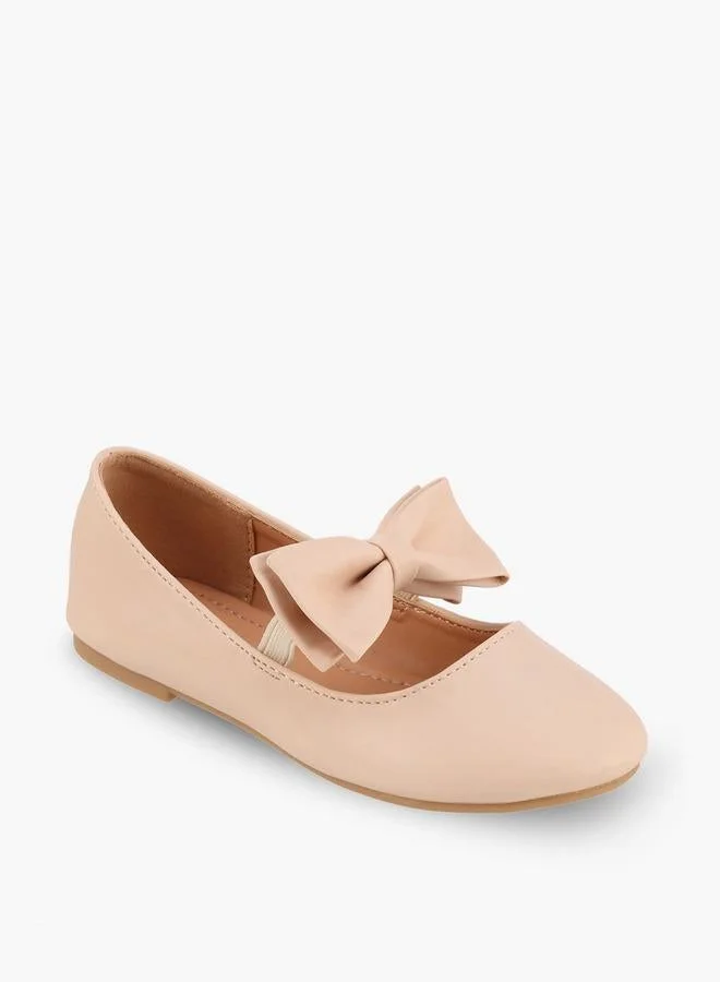 Flora Bella By Shoexpress Girls Bow Accent Mary Jane Shoes