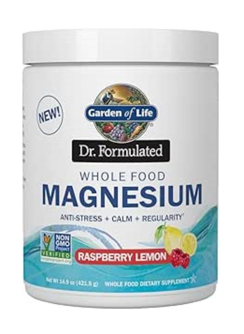 جاردن أوف لايف جاردن اوف لايف دكتور مغنيسيوم توت ليمون 421.5 جم