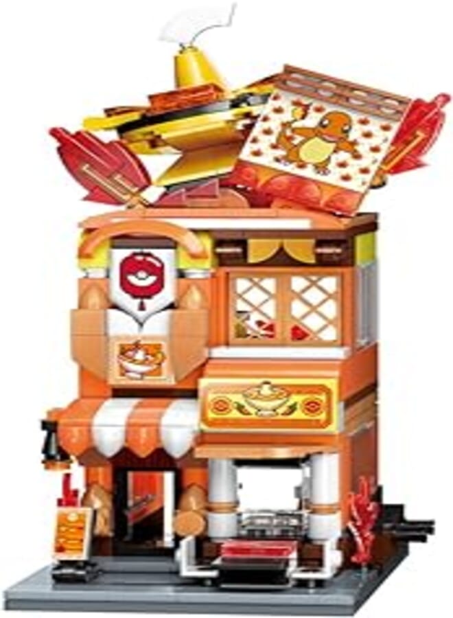 Keeppley Pokemon CHARMANDER HOTPOT RESTAURANT K20210 - Lego