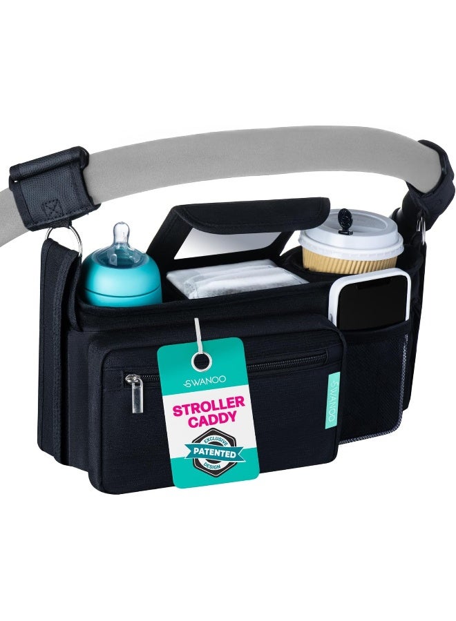 Swanoo Non-Slip Stroller Organizer With Cup Holders - Image 1