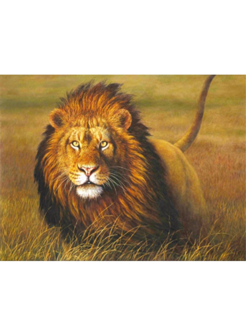 The King of the Jungle - Lion Jigsaw Puzzle for Kids - Image 1
