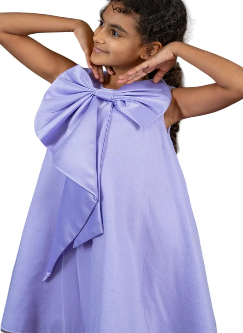 دىدانيالا D' Daniela - Bows and Flow Dress - Purple