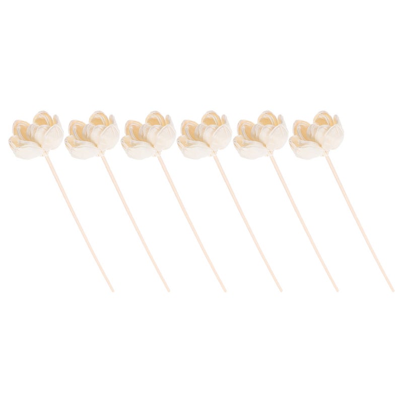 12 pcs Flower Reeds Diffuser Sticks Fragrance Diffuser Sticks Rattan Sticks Diffuser Replacement Sticks for Home Office Aromatherapy - Image 4