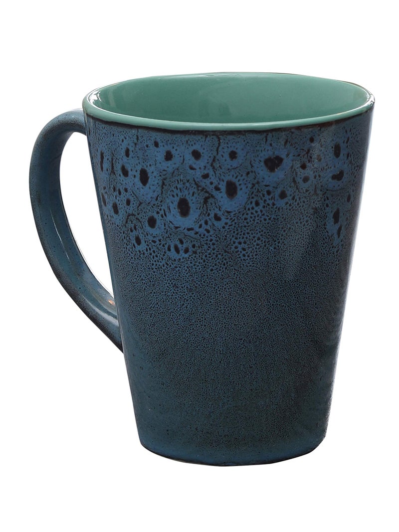 Miah Decor Mdcf-48A Ceramic Handcrafted Studio Pottery Mugs, Set of 4, Multi-Color - Image 4