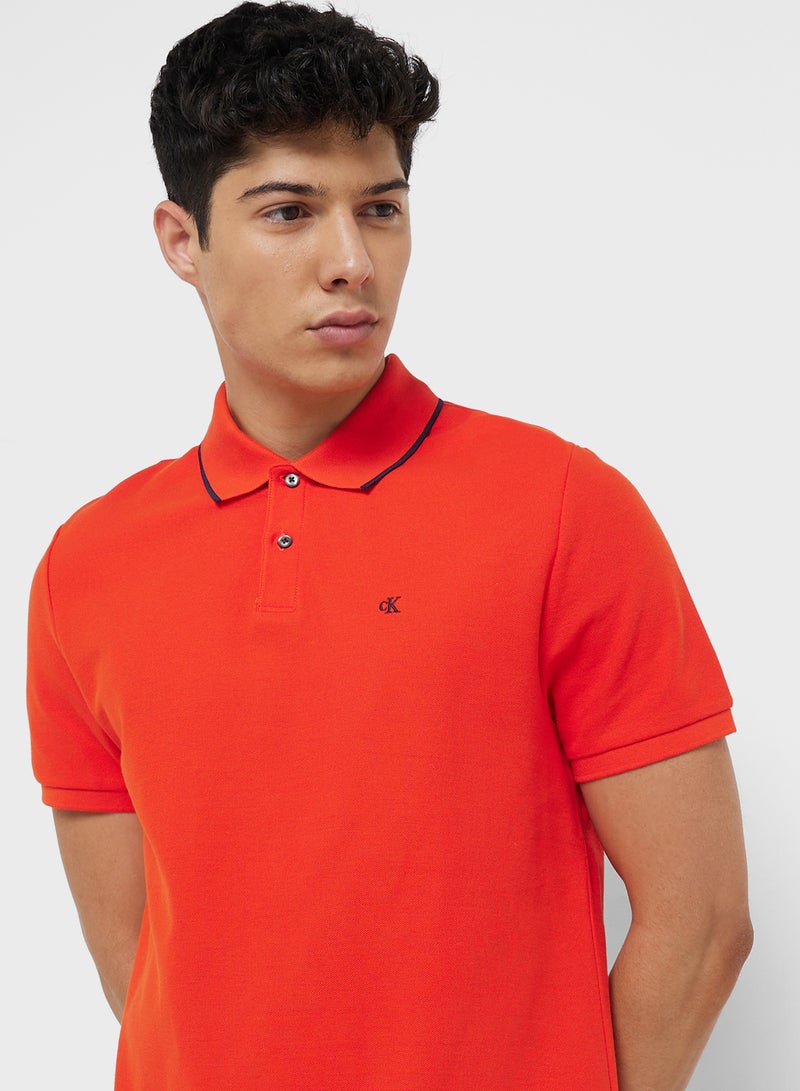 CALVIN KLEIN Pique Polo  - Image 3