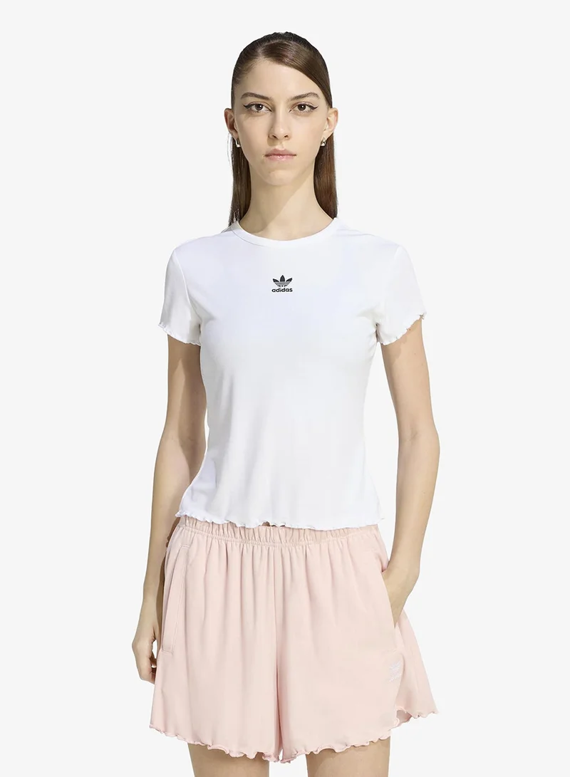 Essentials Scalloped Edge Baby T-Shirt