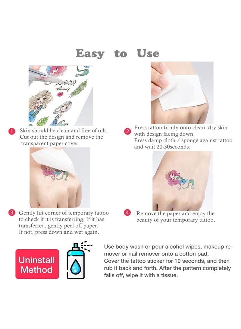 SOLARAE 20 Sheets Dinosaur Temporary Tattoos Boys Tattoos Waterproof Fake Tattoos Dinosaur Cartoon Tattoo Stickers for Children Party Bag Fillers Kids' Tattoo Pass The Parcel Gifts Dinosaur Party Favours - Image 5