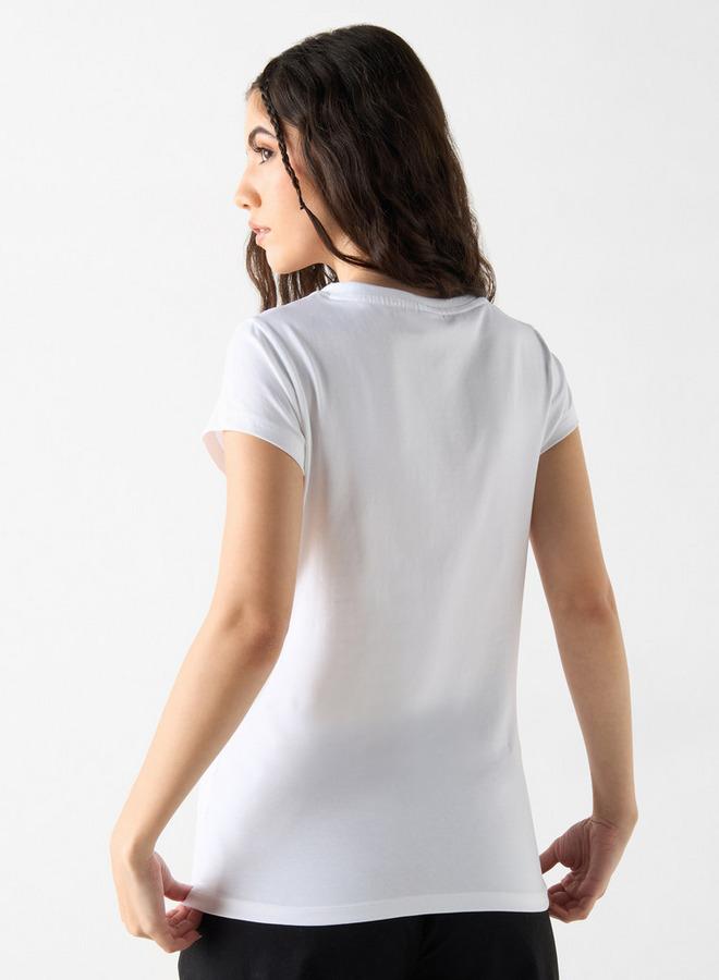 SP Characters Minnie Mouse Print T-shirt with Short Sleeves - Image 3