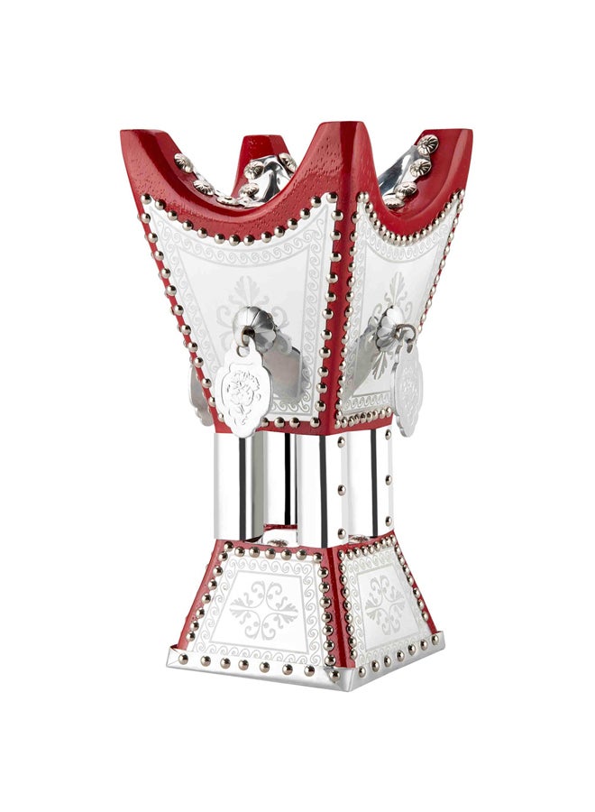 AL SANIDI Heritage Incense Burner 12*12*24 cm - Durable and lightweight design, adds a luxurious and elegant touch, and perfumes the air with the scent of authentic incense - Image 2