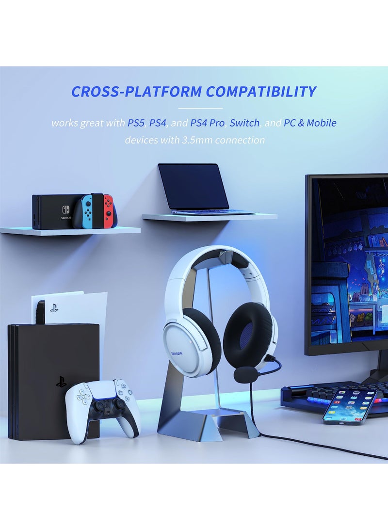 BINNUNE سماعة ألعاب سلكية BG02 مع ميكروفون لجهاز PS4 PS5 Xbox Series S PC Xbox One Switch - Image 5