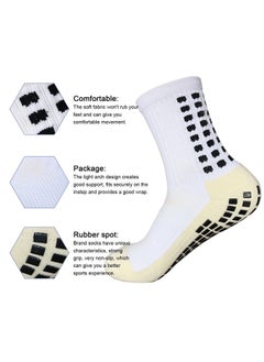 ShebSheb 3 Pairs  Football Anti Slip Socks Gel Socks For Men non slip Soccer socks For Football Basketball Yoga  - Image 4