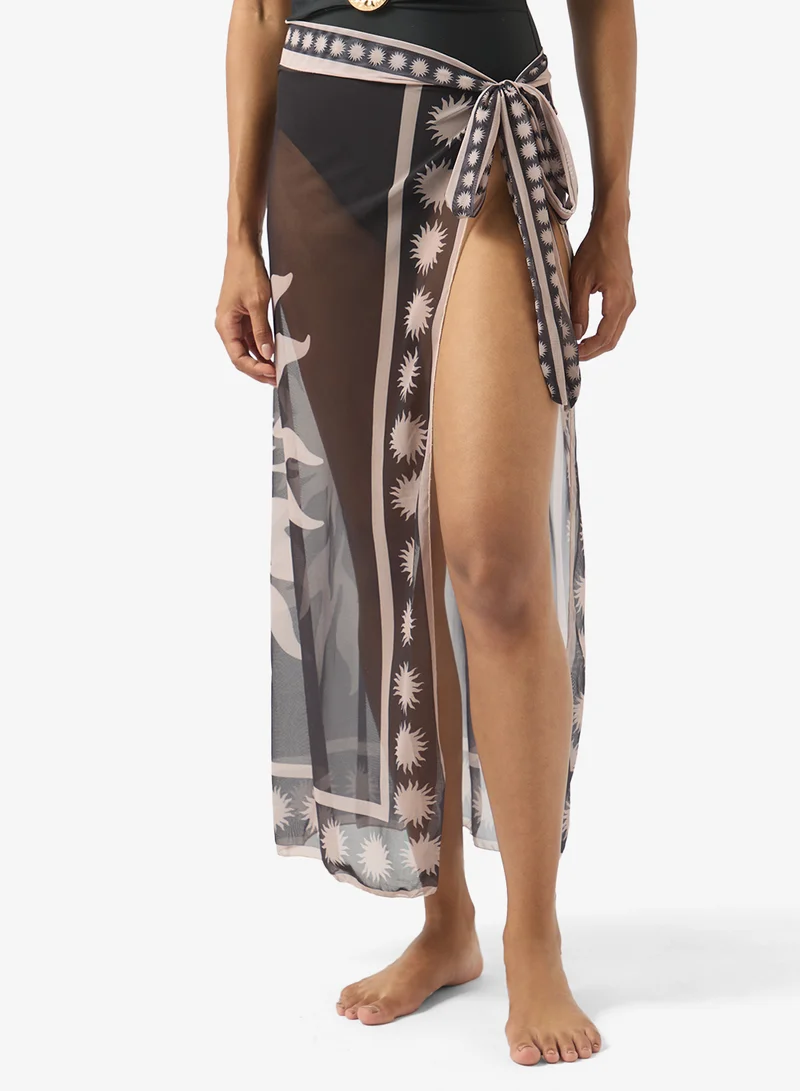 Soleira  Swimsuit With Printed Sarong for Women | Best Price UAE