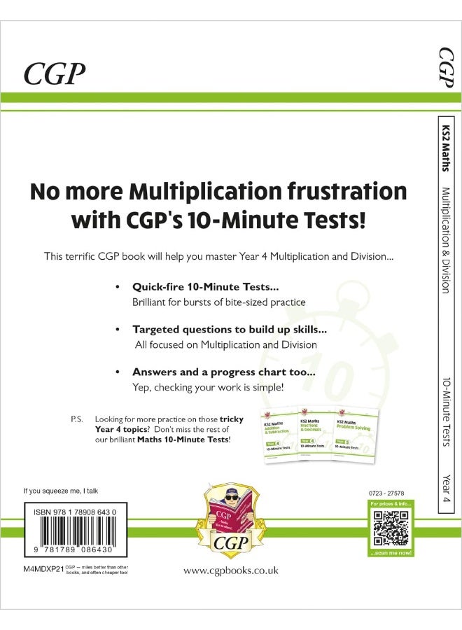 KS2 Maths 10-Minute Tests: Multiplication & Division - Year 4 - Image 2