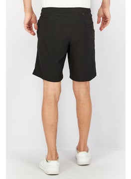 Men Sportswear Fit Brand Logo Drawstring Shorts, Black - pzsku/Z9F60FD19B8ED47E95AE9Z/45/_/1724350620/ecdfc720-6c92-4e30-b4bd-313f2105f1e2