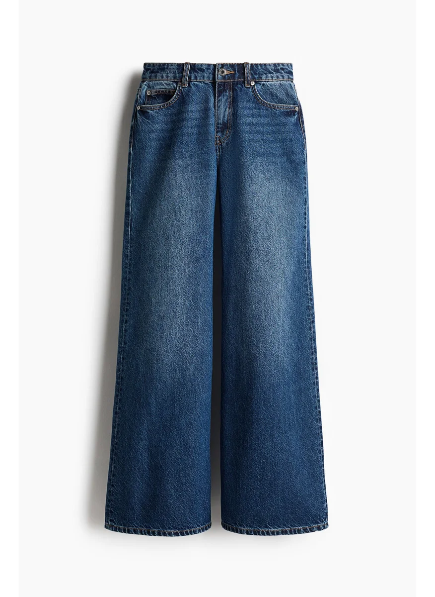 H&M Flared Regular Jeans