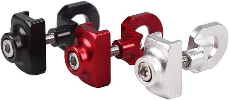 OUKA Single Speed Bike Chain Tensioner,Folding Bicycle Chain Tensioner,Aluminum alloy chain adjuster suitable Bicycle Replacement Accessories for Most Single Speed Bikes Road Bikes Folding Bikes - Image 4