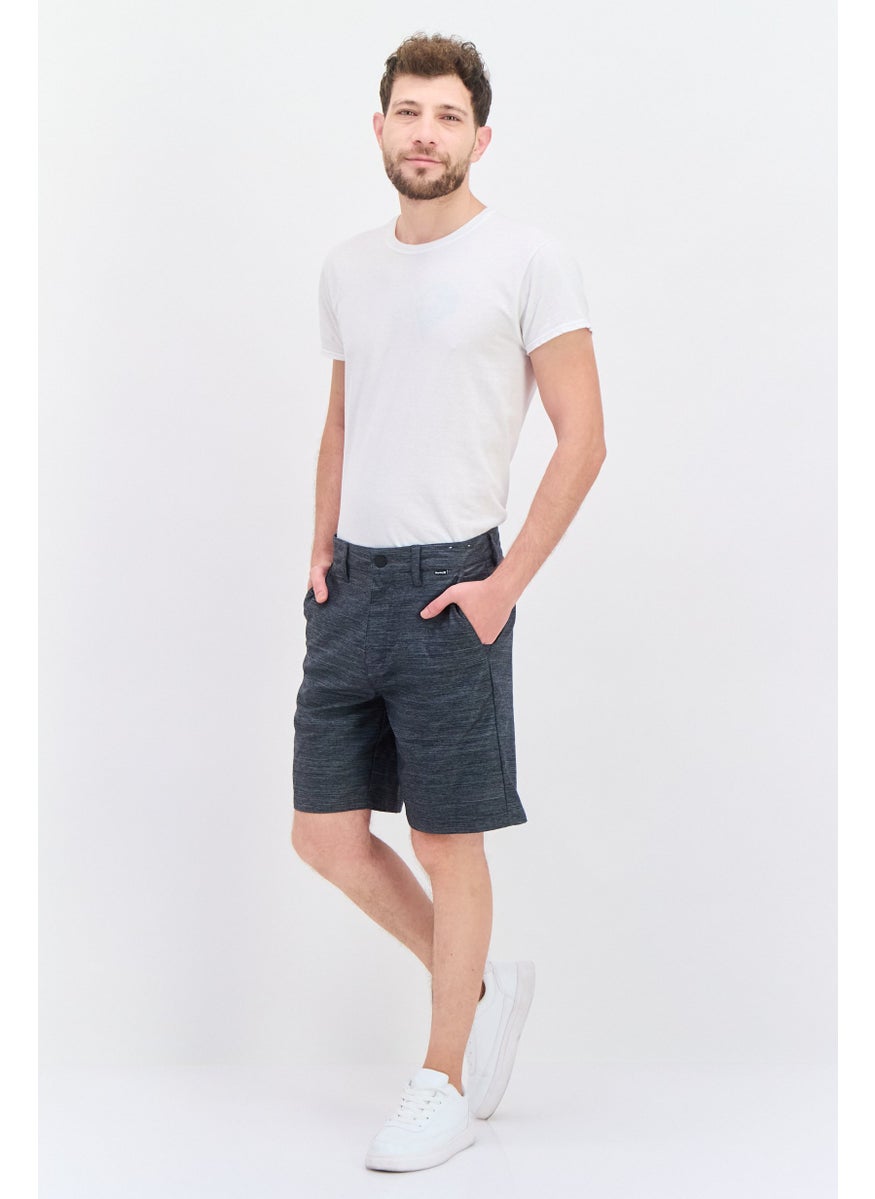 Hurley Men Sportswear Fit Heather Golf Short, Black  - Image 3